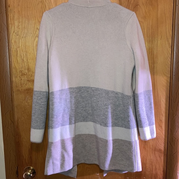 LOFT EUC reversible open front cardigan size M/L - Picture 3 of 5